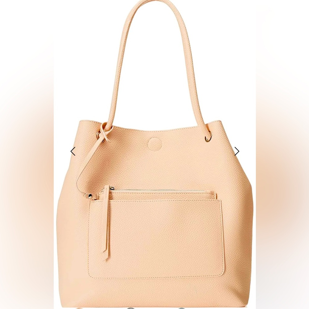 Amazon Essentials “Joela” Large Shoulder Tote Bag Purse Blush